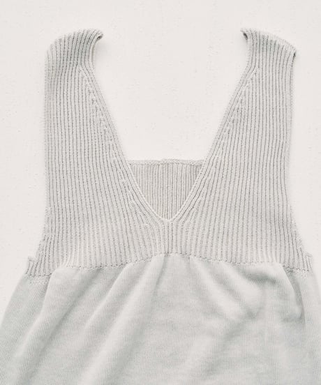 【ladies】2wayタンクトップ　うすぐもり（blue gray）