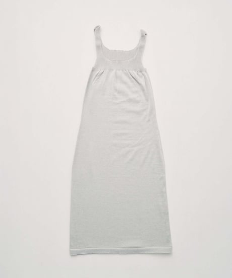 【ladies】タンクシュミーズ　うすぐもり（blue gray）