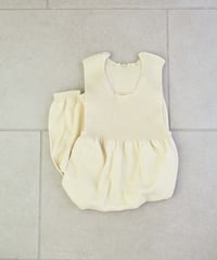 【ladies】ノースリーブプルオーバー　あさひ（light yellow）