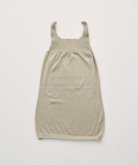 【ladies】ベーシックタンクトップ　あまぐも（khaki gray）