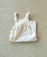 【ladies】ベーシックタンクトップ　きなり（ivory）