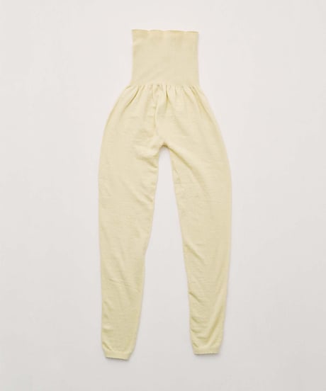 【ladies】ハイウエストレギンス　あさひ（light yellow）