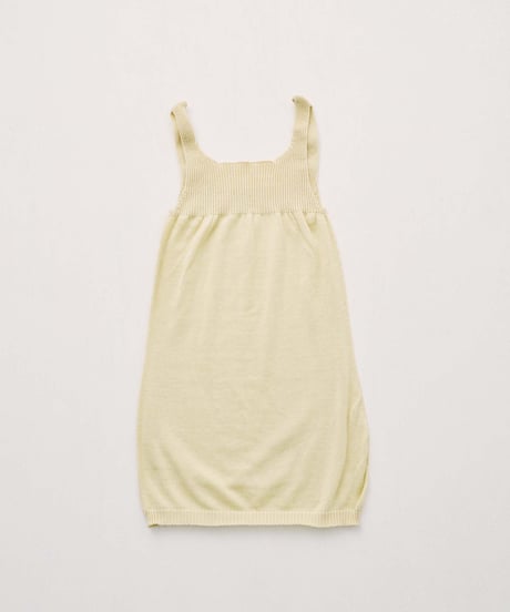 【ladies】ベーシックタンクトップ　あさひ（light yellow）