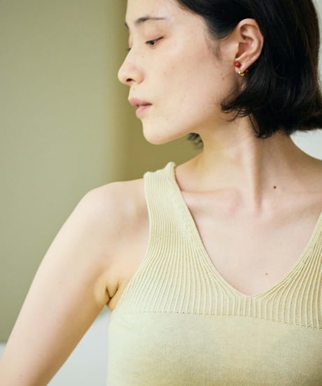 【ladies】2wayタンクトップ　あさひ（light yellow）