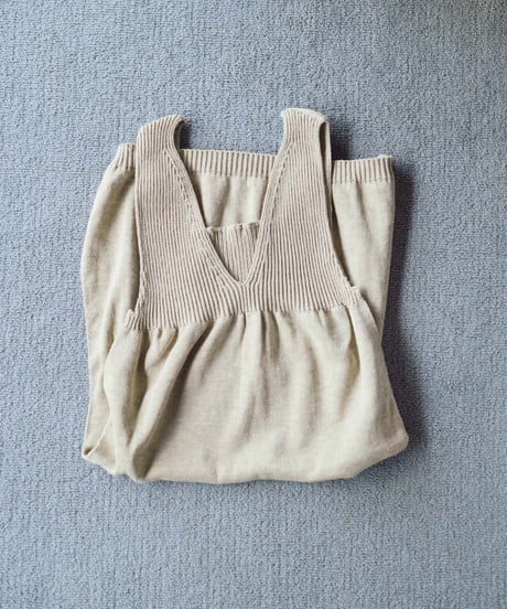 【ladies】2wayタンクトップ　あまぐも（khaki gray）