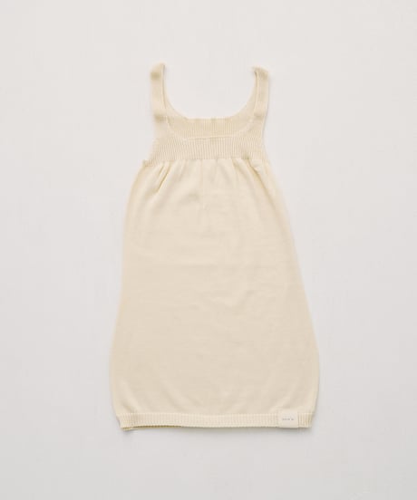 【ladies】ベーシックタンクトップ　きなり（ivory）