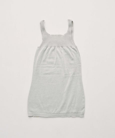 【ladies】ベーシックタンクトップ　うすぐもり（blue gray）