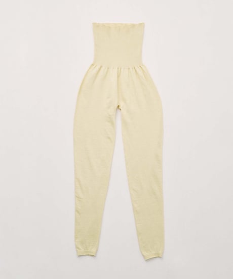 【ladies】ハイウエストレギンス　あさひ（light yellow）