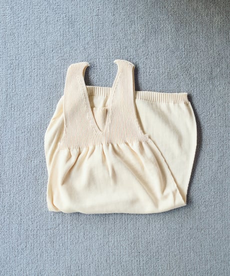 【ladies】2wayタンクトップ　きなり（ivory）