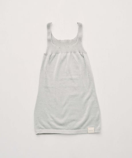 【ladies】ベーシックタンクトップ　うすぐもり（blue gray）