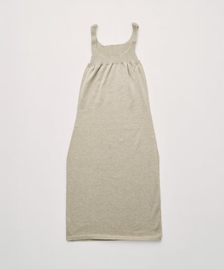 【ladies】タンクシュミーズ　あまぐも（khaki gray）