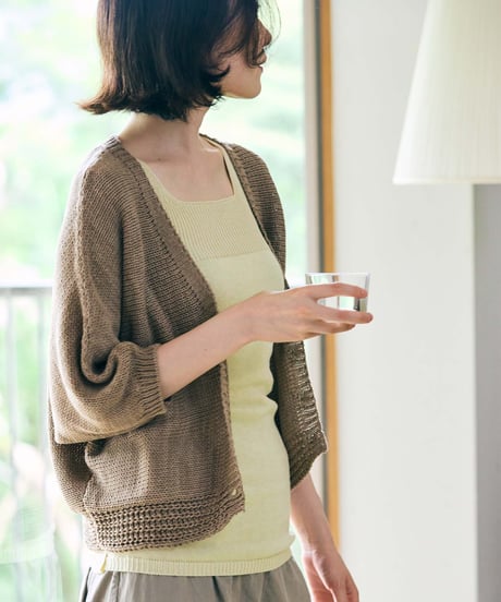 【ladies】2wayタンクトップ　あさひ（light yellow）
