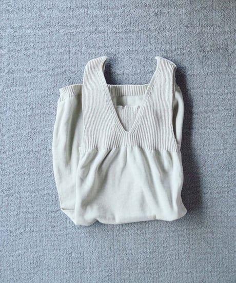 【ladies】2wayタンクトップ　うすぐもり（blue gray）