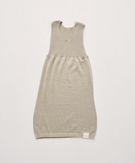 【ladies】ノースリーブプルオーバー　あまぐも（khaki gray）