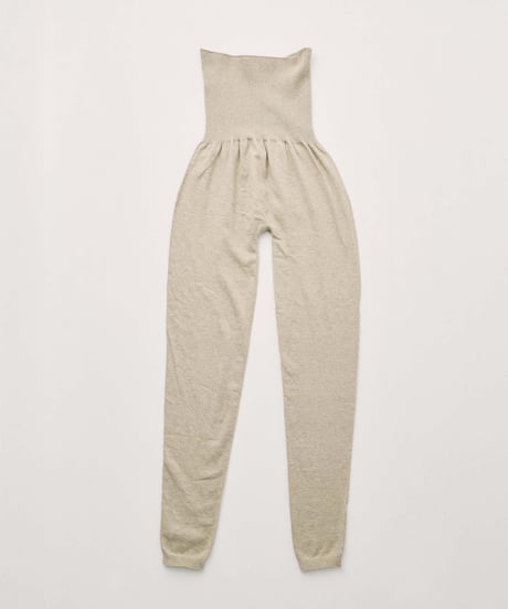 【ladies】ハイウエストレギンス　あまぐも（khaki gray）