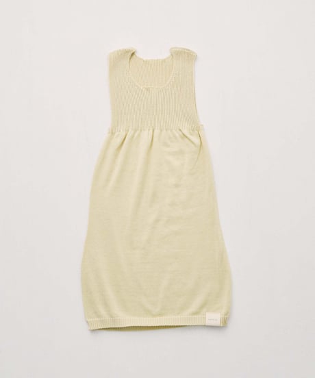 【ladies】ノースリーブプルオーバー　あさひ（light yellow）