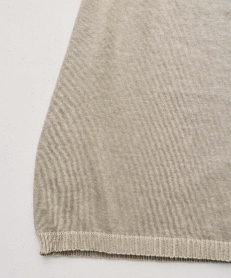 【ladies】ノースリーブプルオーバー　あまぐも（khaki gray）