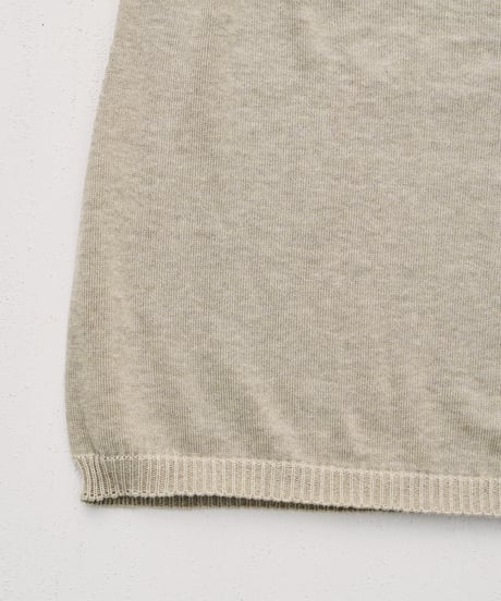 【ladies】ベーシックタンクトップ　あまぐも（khaki gray）