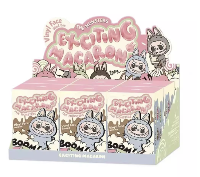 ラブブ 新品 正規品 LABUBU Exciting Macaron マカロン ぬいぐるみ ブ