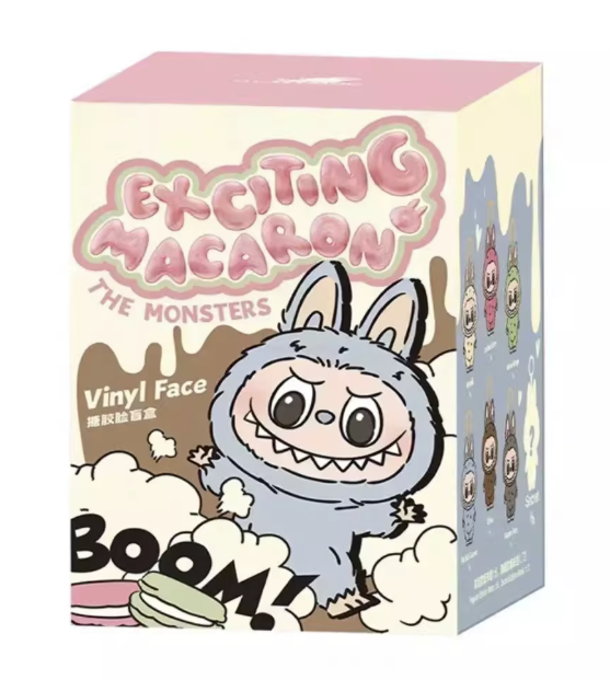 ラブブ 新品 正規品 LABUBU Exciting Macaron マカロン ぬいぐるみ ブ