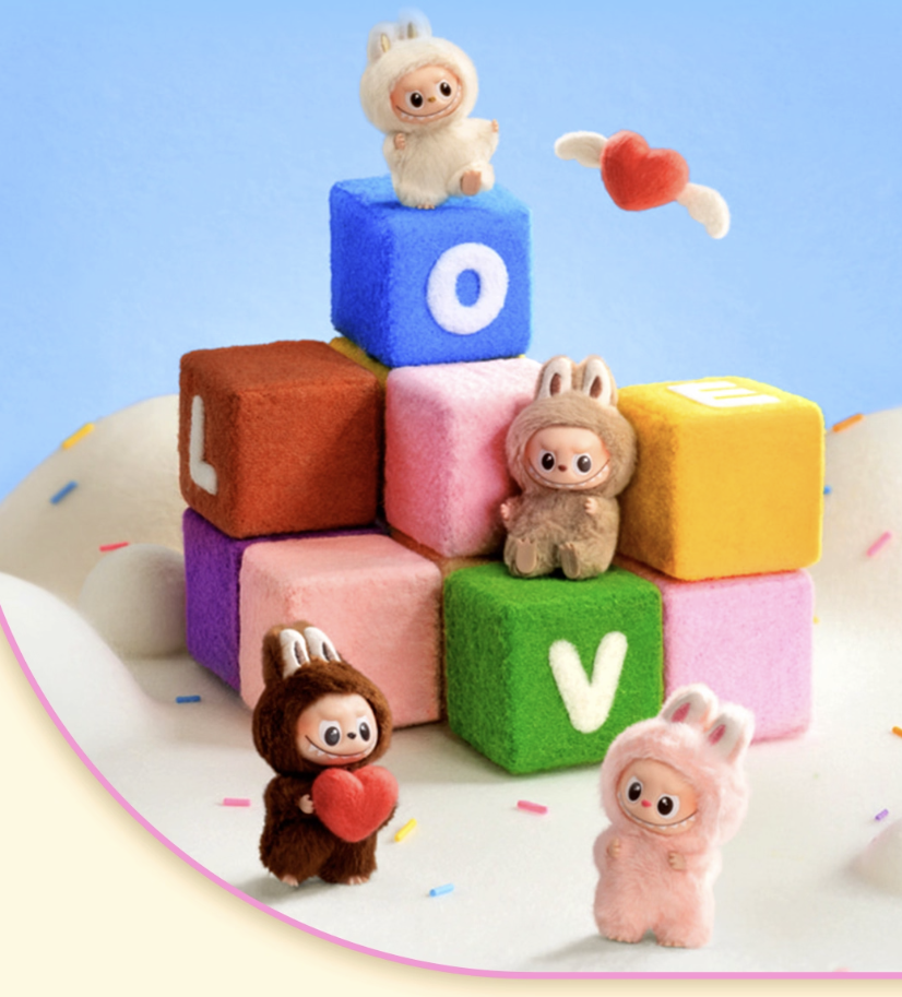 ラブブ 新品 正規品 LABUBU THE MONSTERS Pin For Love フィギ