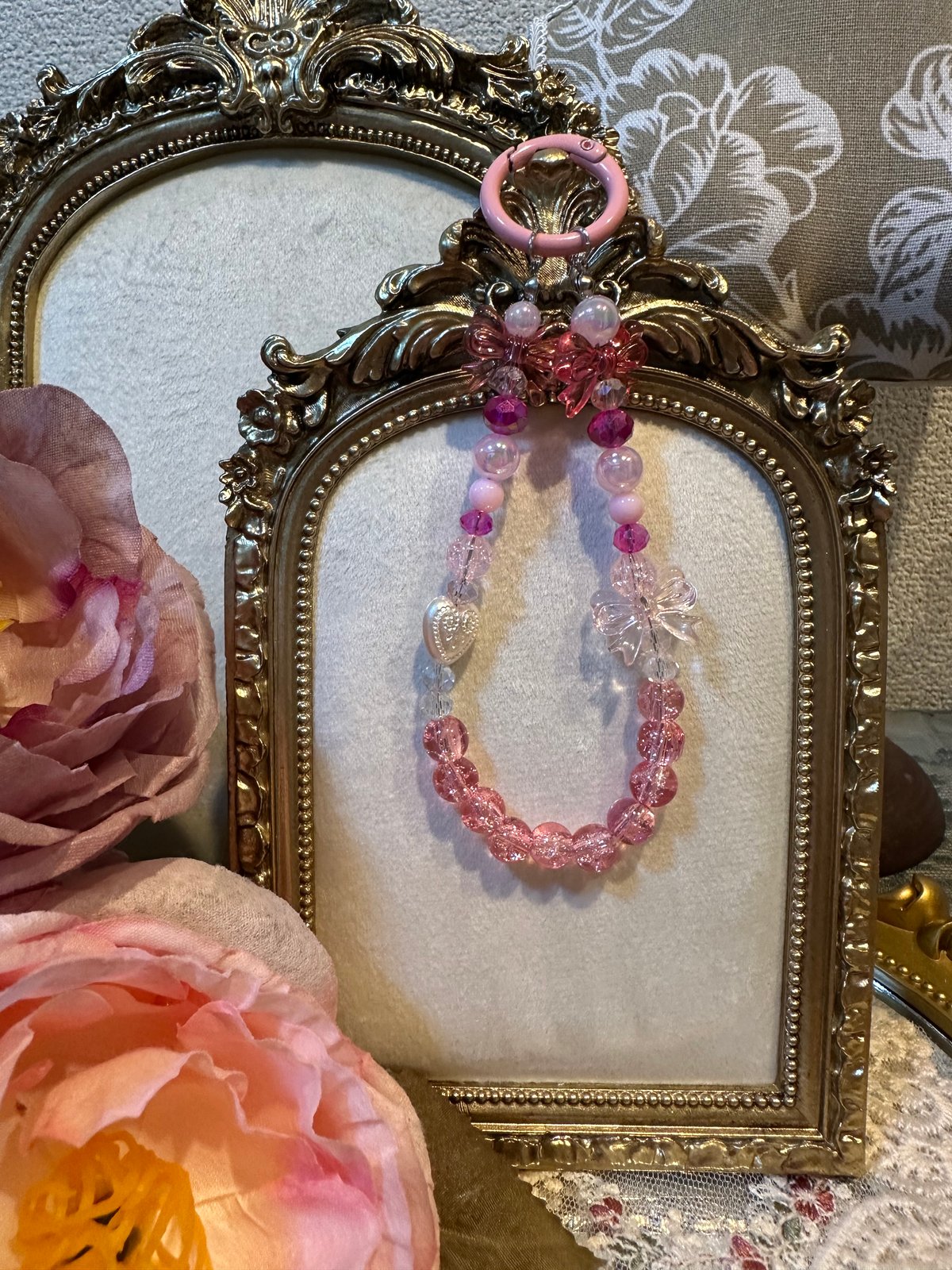 ribbon3個のpink | ribbonyume