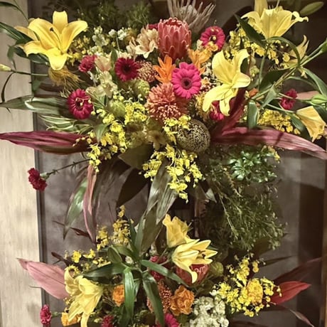 お祝いスタンド花　50,000円コース