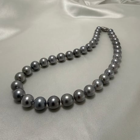 黒蝶真珠グレーネックレス | 公式| Tida Pearl by OKISAN