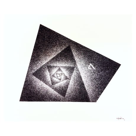 井形錬太郎「number 7」／原画 絵画 アート