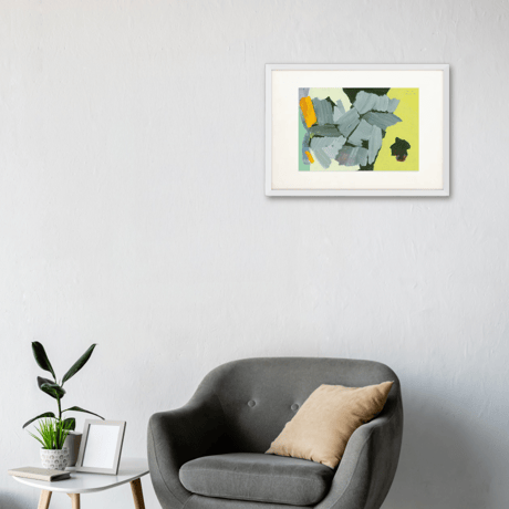 都守太朗「Lump」(Everyday a line 8262)／原画 絵画 アート