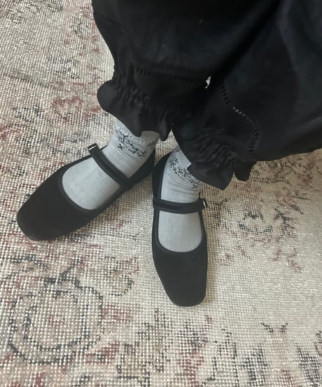 【ブラック】はしごレースドロワーズパンツ