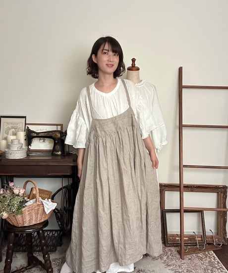 Colorer 〜クロレ〜】 フランスアンティーク＆フレンチリネンエプロン