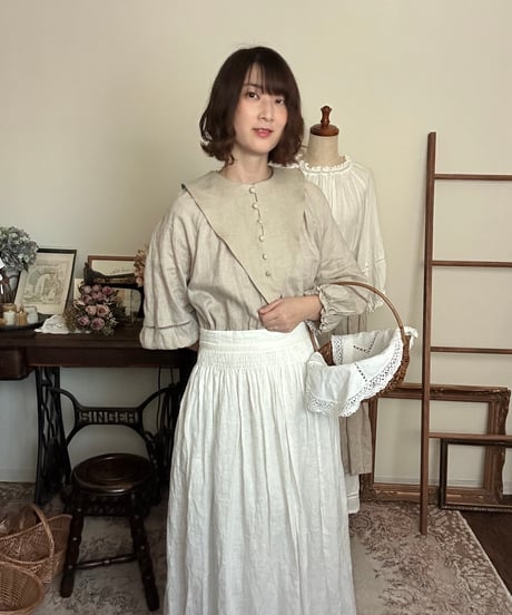 【キナリ】トライアングルつけ襟