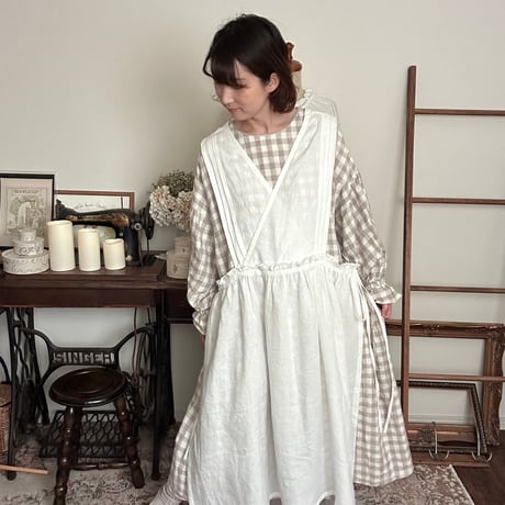 専用ページ❁︎【110】アネモネ　エプロンワンピース エプロンワンピース | STORES