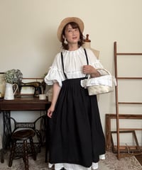 【ブラック】クロスタックタブリエ