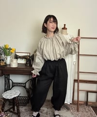 【ブラック】はしごレースドロワーズパンツ