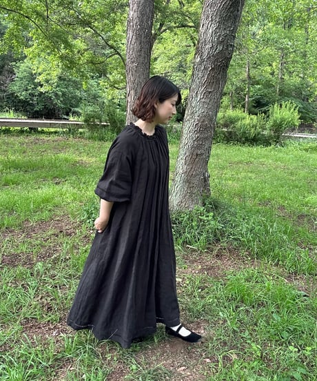 【ブラック】はしごレースワンピース