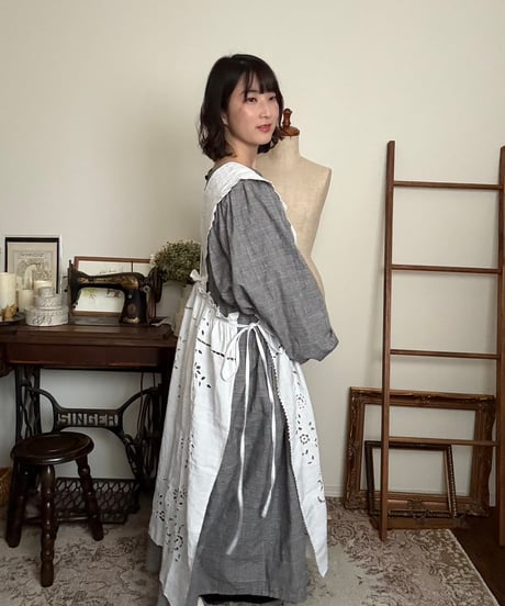 【グレンチェック】プリュムワンピース