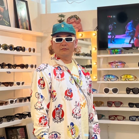 総柄シャツ