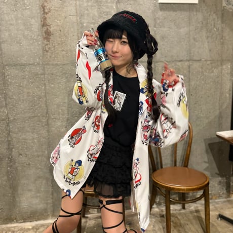 総柄シャツ