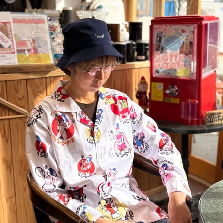総柄シャツ