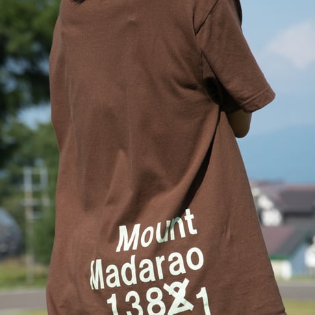 斑尾1381 Limited Edition Tシャツ｜修正プリントver.（袖ロゴあり）