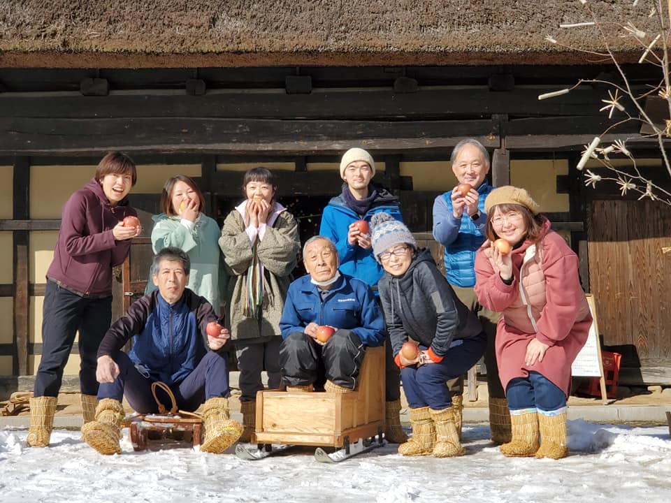 受注生産】藁（わら）の雪ぐつ【山編み】 Rice Straw Boots (Mountain