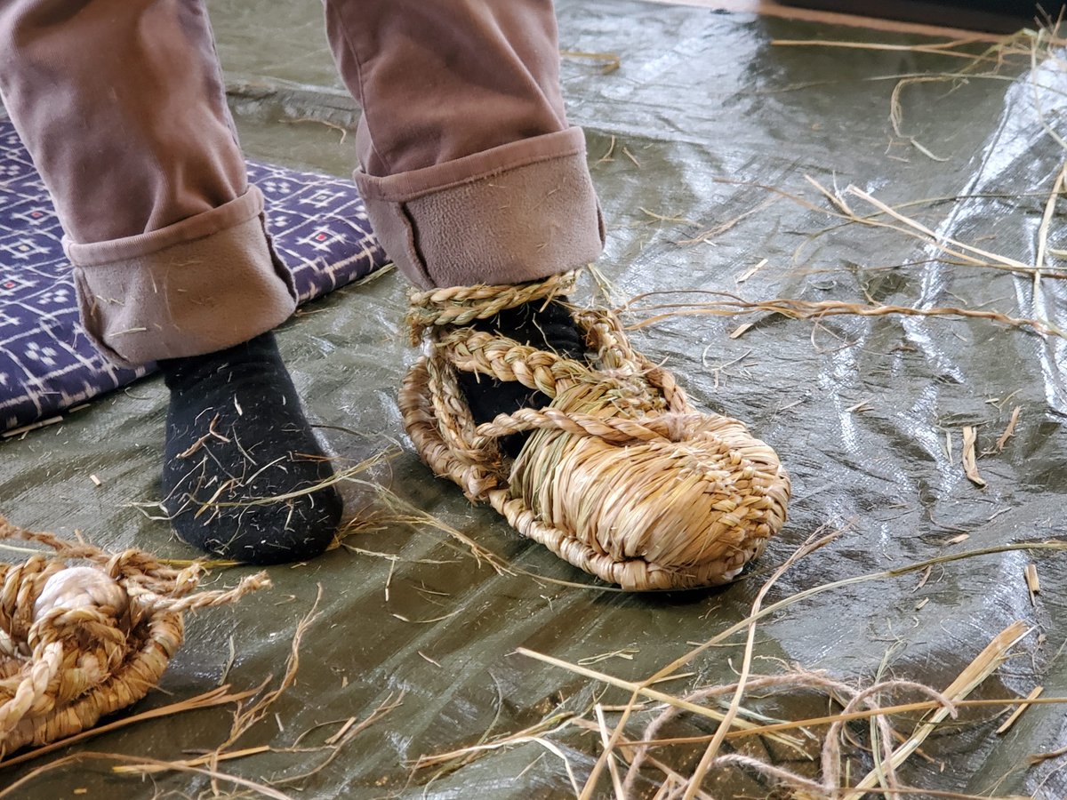 受注生産】藁（わら）の妻籠（ツマゴ） Rice Straw Winter Shoes | S