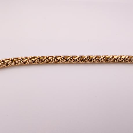 Tiffany & Co. Vintage 14K Wheat Chain Necklace（1980s）