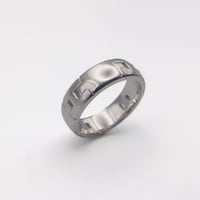 HERMÈS 18K White Gold Hercules Ring #50