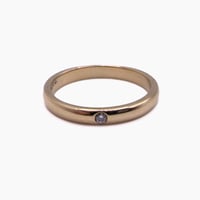 Tiffany & Co. Elsa Peretti 18K Gold Stacking Band Ring (1984 Vintage)