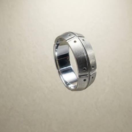 Tiffany & Co. Streamerica Wide Ring 18K White Gold