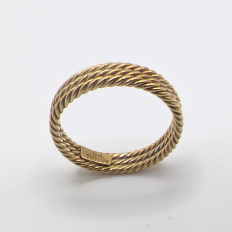 Tiffany & Co. 18K Triple Rope Ring