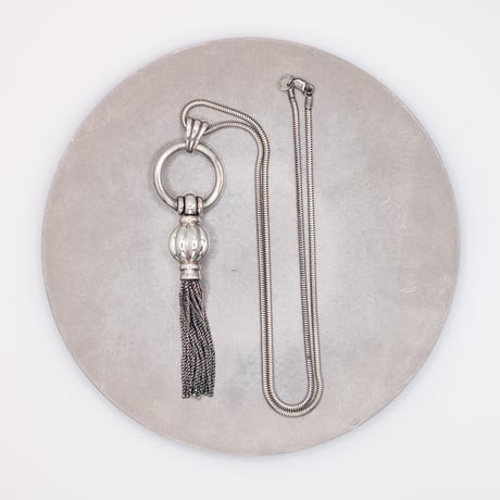 Tiffany & Co. Vintage Sterling Silver Tassel Necklace